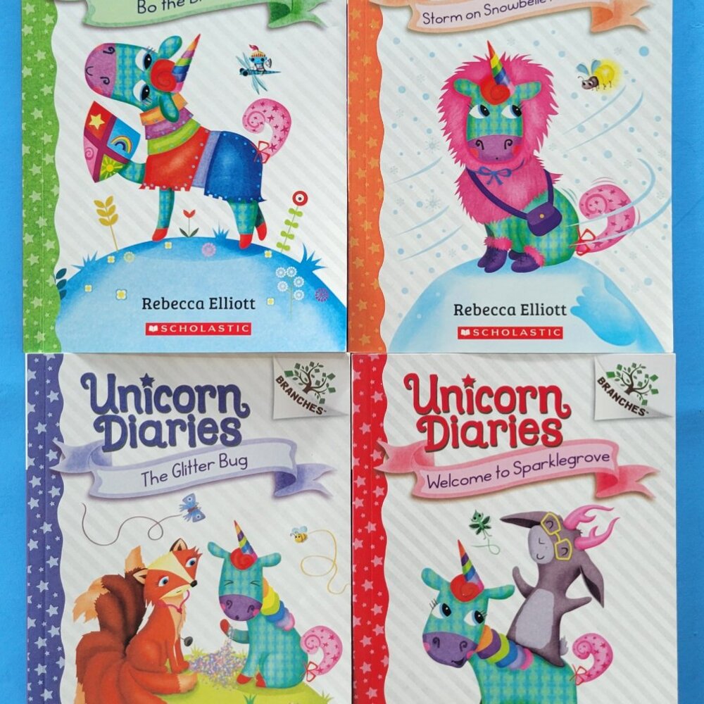 OWL DIARIES AND UNICORN DIARIES BOOKS MIXED LOT OF 15 BRANCHES SCHOLASTIC ELLIOT - Picture 4 of 15